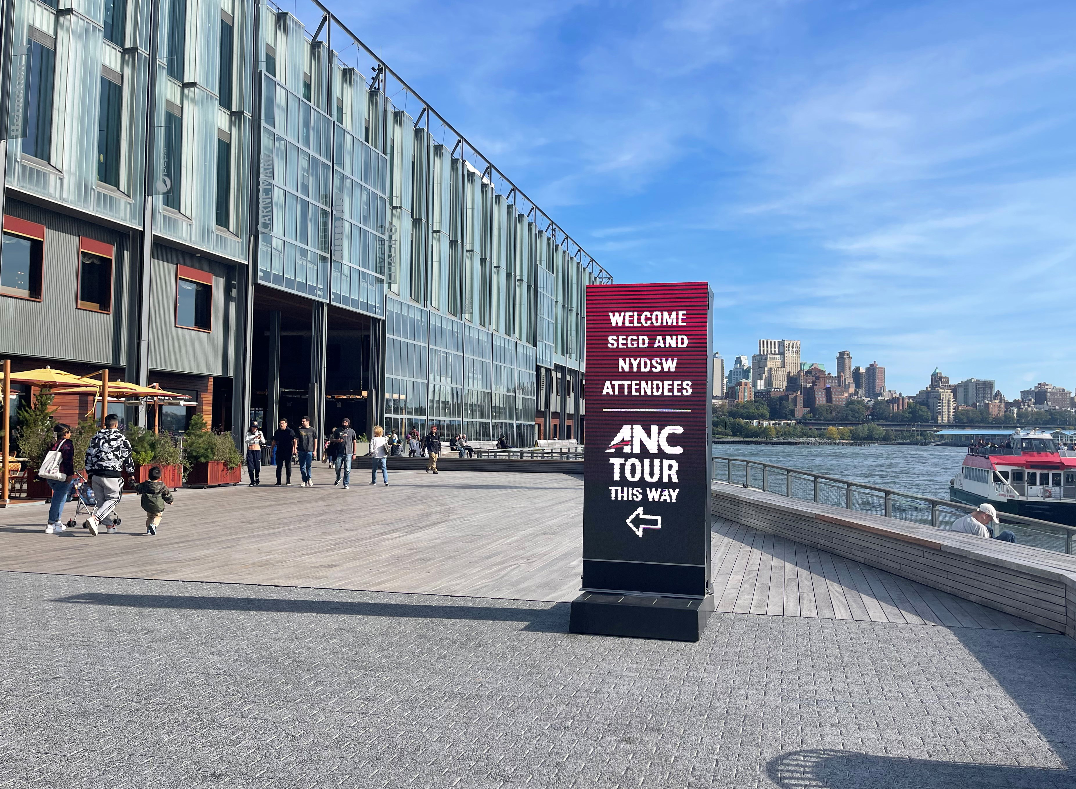 ANC's SEGD NYDSW Tin Building Pier 17 Tour
